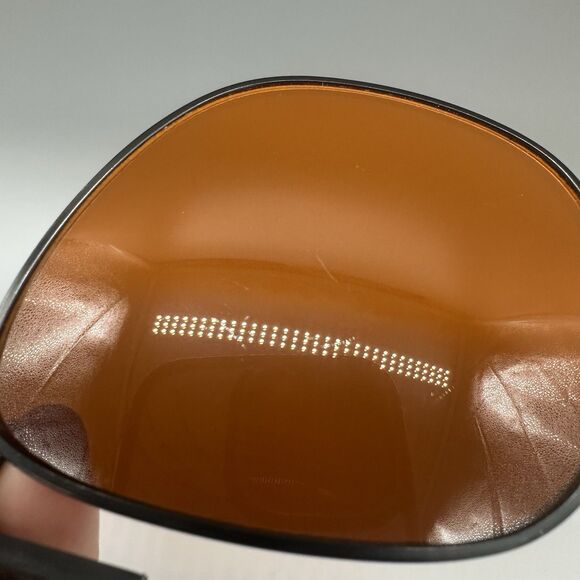 Vintage BlueBlocker Aviator Clip-on Sunglasses High Resolution Black Metal Frame - Picture 5 of 5